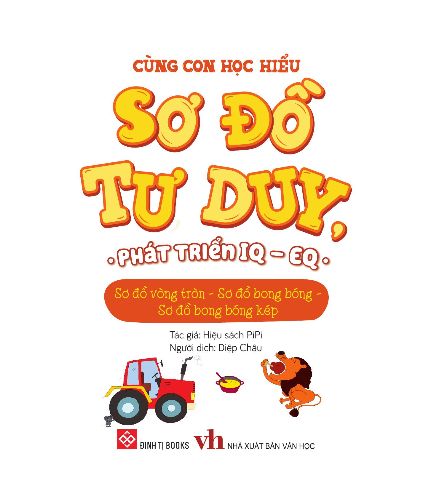 cùng con học hiểu sơ đồ tư duy, phát triển iq-eq - sơ đồ vòng tròn - sơ đồ bong bóng - sơ đồ bong bóng kép - Ảnh 4