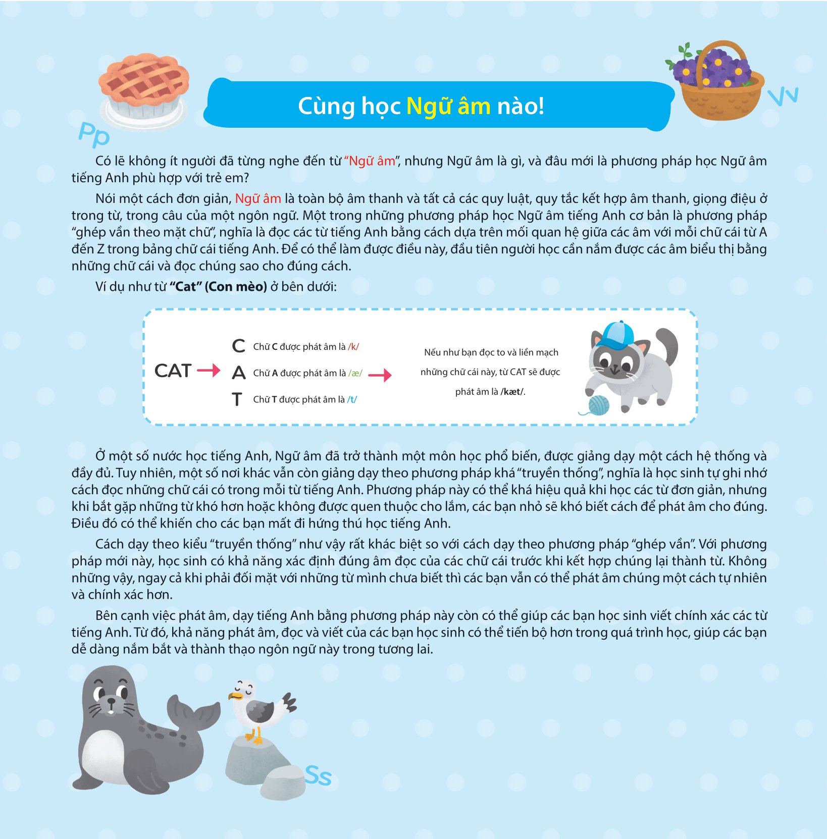 cùng con học ngữ âm tiếng anh qua 3 cấp độ - bảng chữ cái từ nn đến zz - Ảnh 3