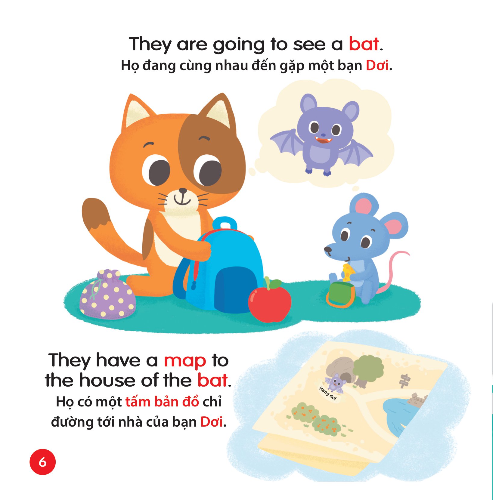 cùng con học ngữ âm tiếng anh qua 3 cấp độ - các câu chuyện chứa nguyên âm ngắn - Ảnh 7