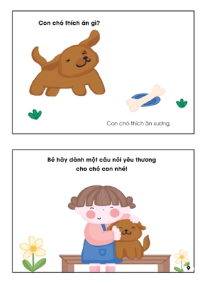 cùng con học nói 2 - bắt chước thật thú vị - Ảnh 11