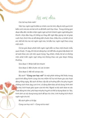 cùng con học nói 5 - nắng mưa của trời, hoa lá của đất! - Ảnh 6