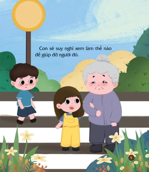 cùng con nuôi dưỡng cảm xúc tích cực - con biết quan tâm đến người khác - Ảnh 6