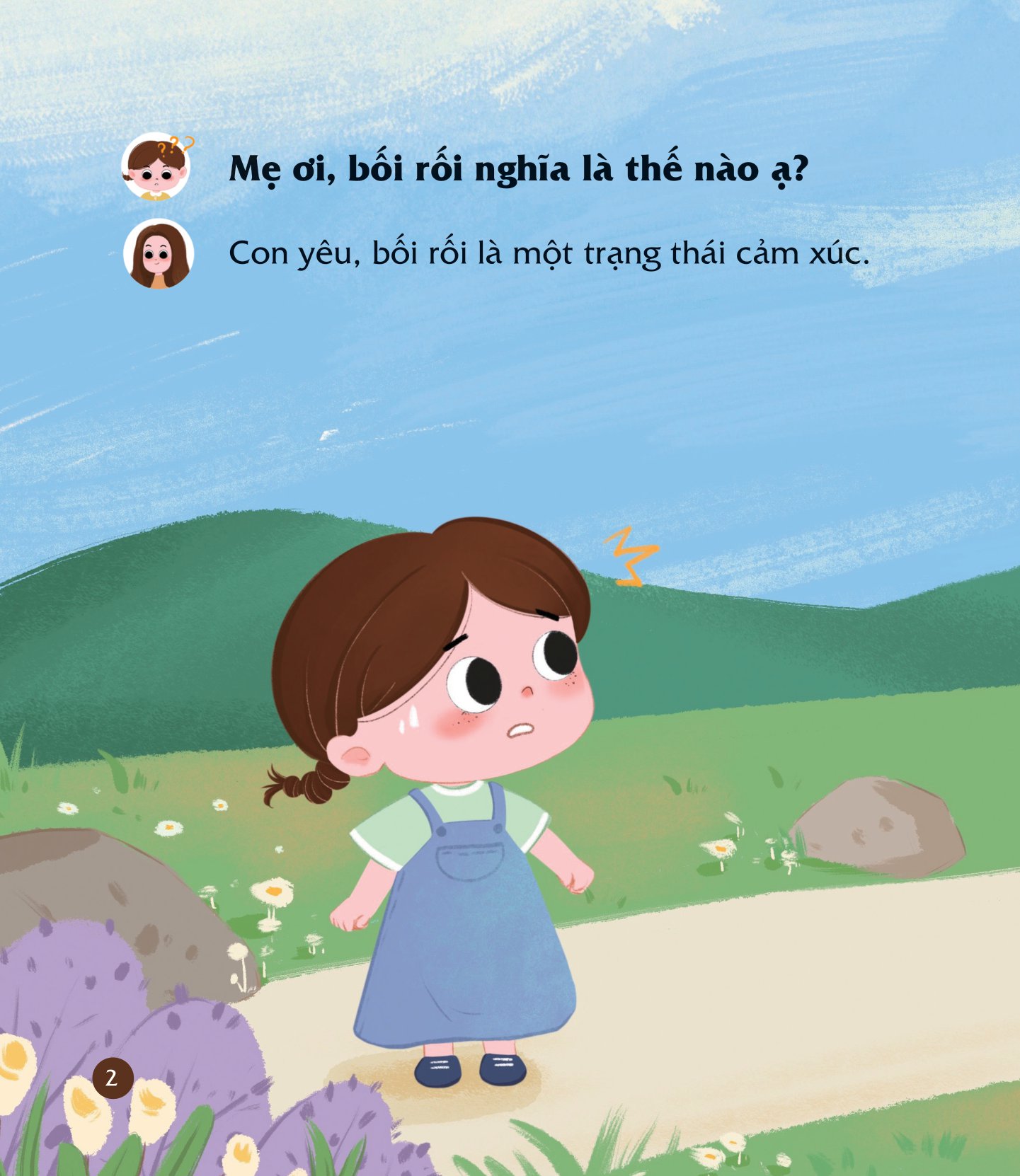 cùng con nuôi dưỡng cảm xúc tích cực - con không bối rối - Ảnh 3