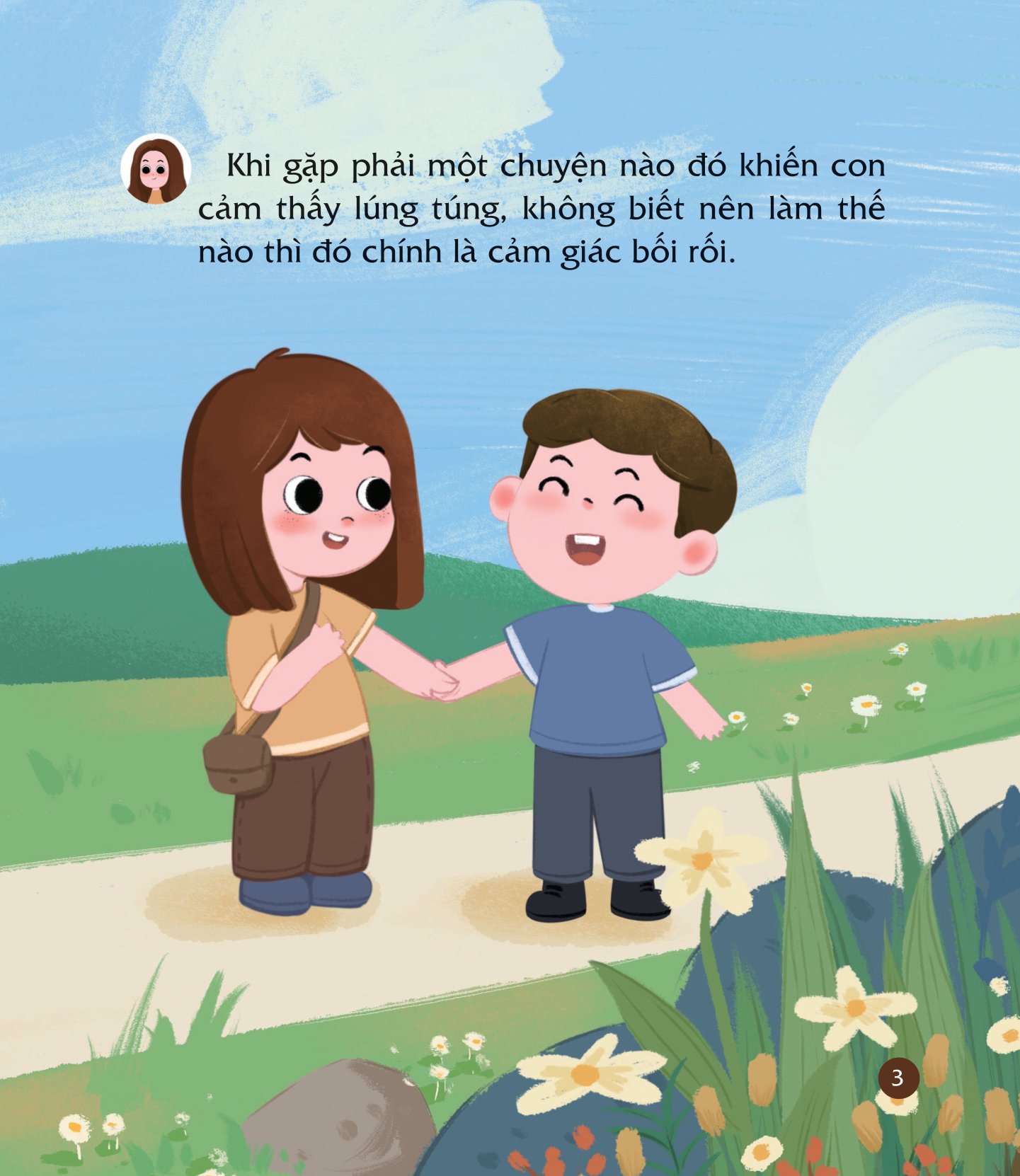 cùng con nuôi dưỡng cảm xúc tích cực - con không bối rối - Ảnh 4