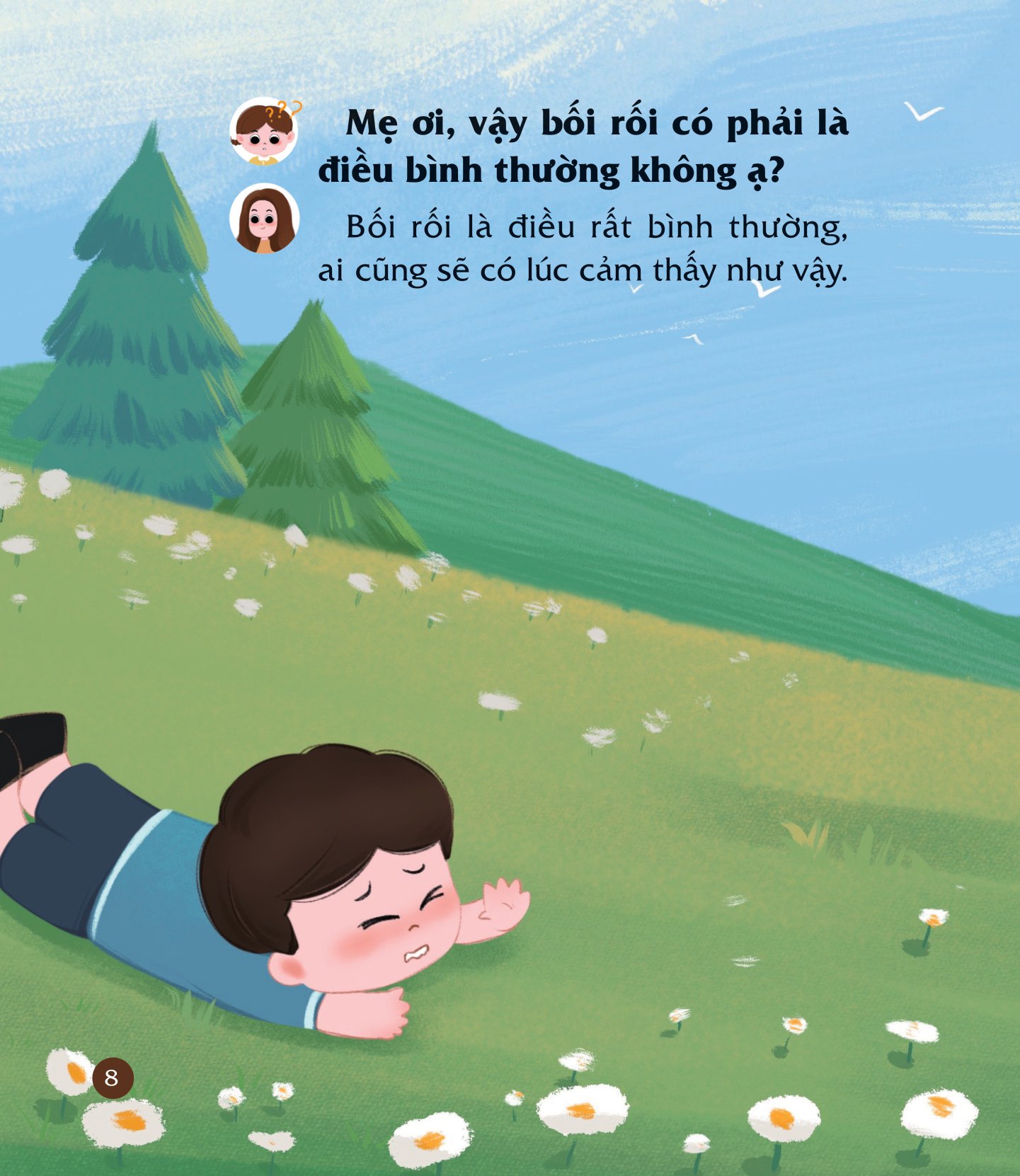 cùng con nuôi dưỡng cảm xúc tích cực - con không bối rối - Ảnh 9