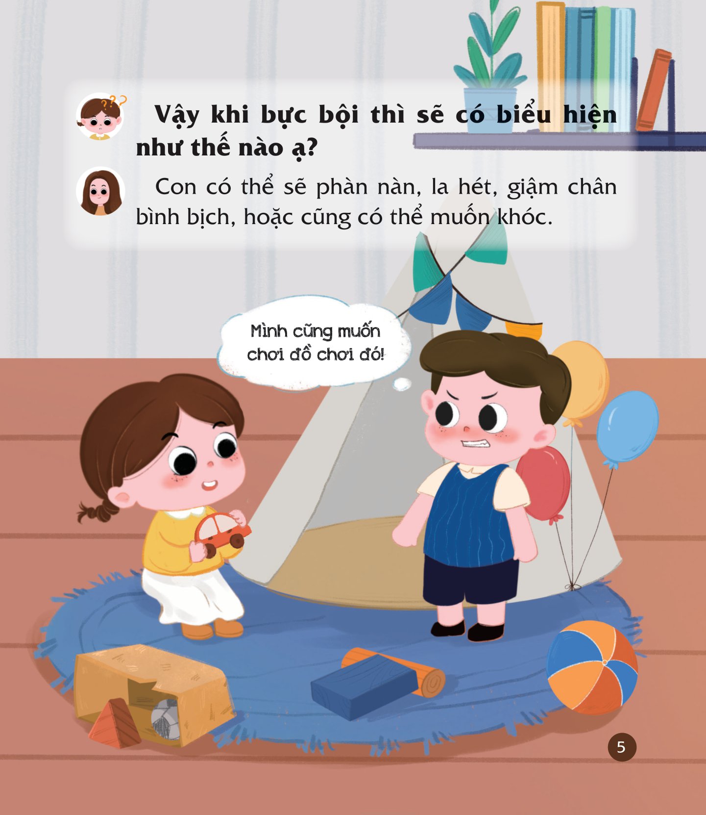 cùng con nuôi dưỡng cảm xúc tích cực - con không bực bội - Ảnh 6