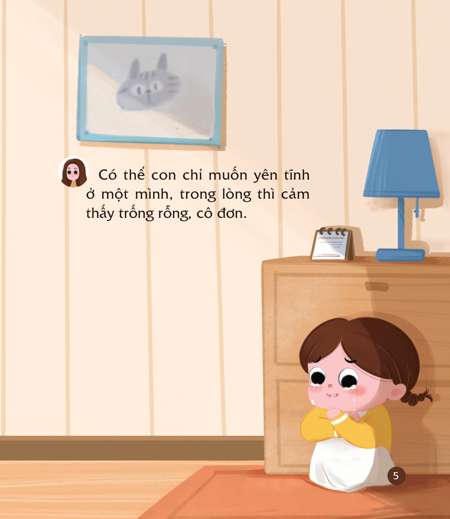 cùng con nuôi dưỡng cảm xúc tích cực - con không buồn bã - Ảnh 6