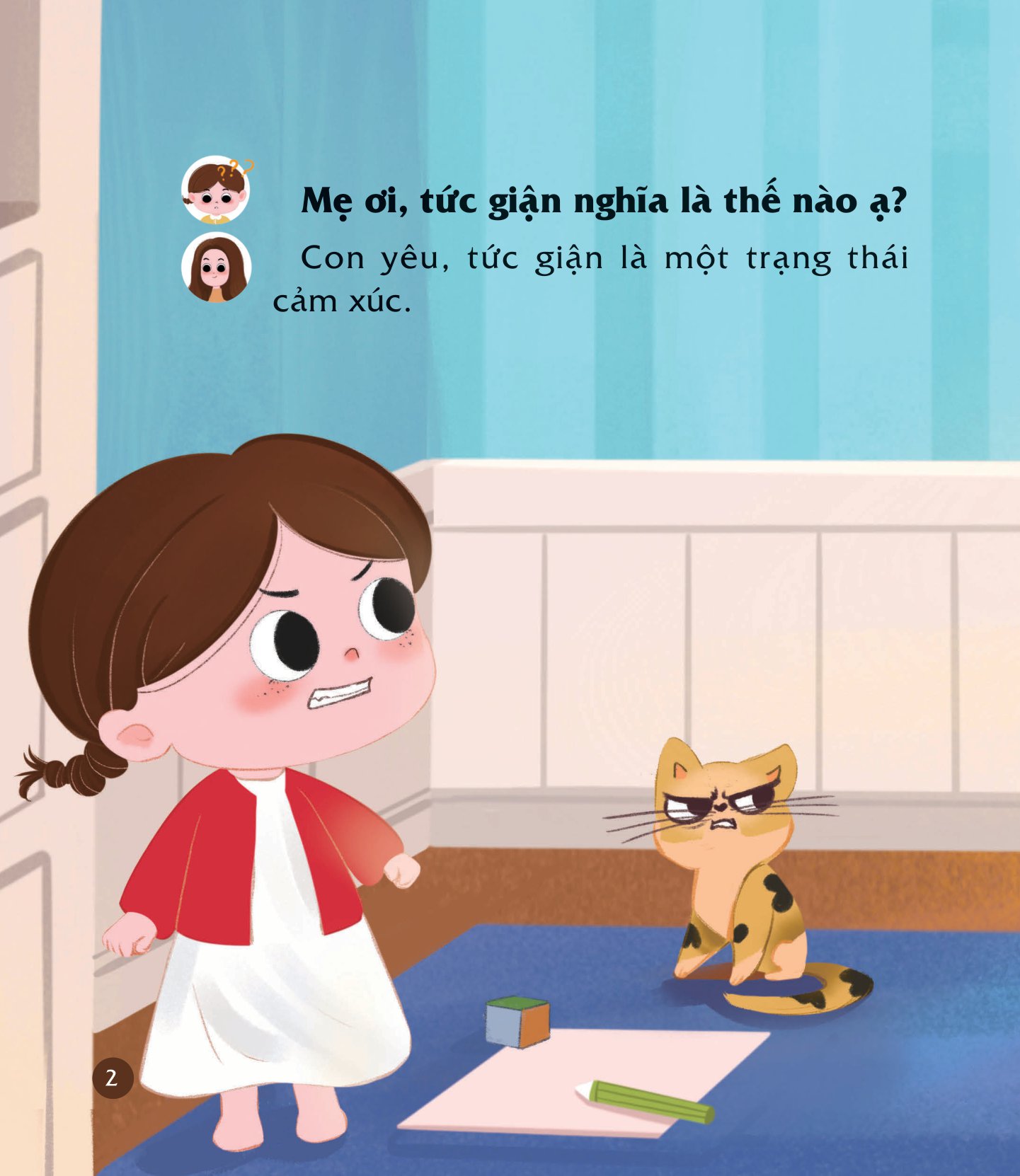 cùng con nuôi dưỡng cảm xúc tích cực - con không cáu giận - Ảnh 3