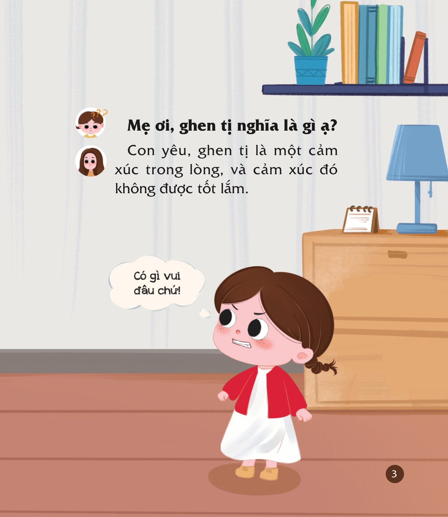 cùng con nuôi dưỡng cảm xúc tích cực - con không ghen tị - Ảnh 4