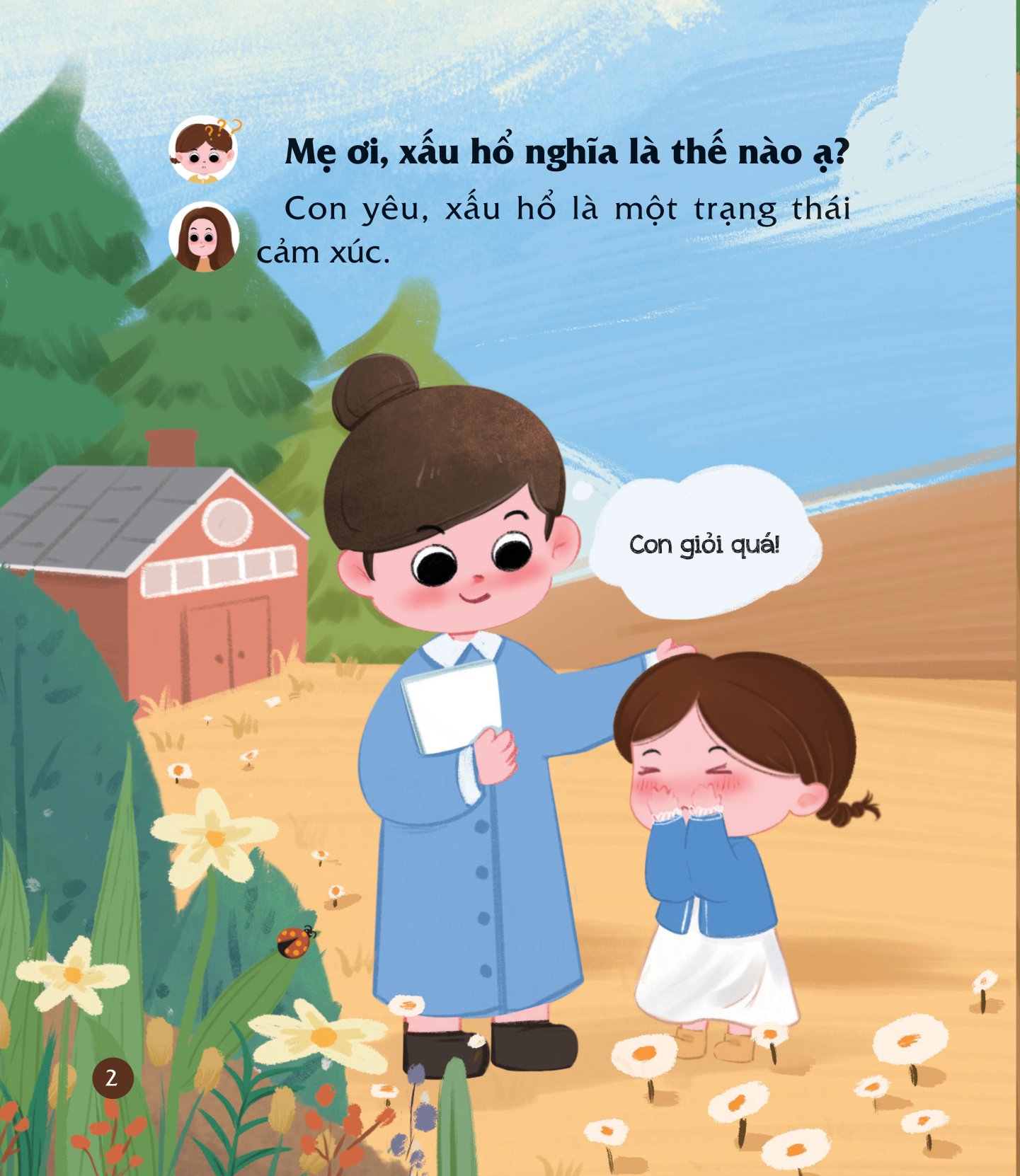 cùng con nuôi dưỡng cảm xúc tích cực - con không xấu hổ - Ảnh 3