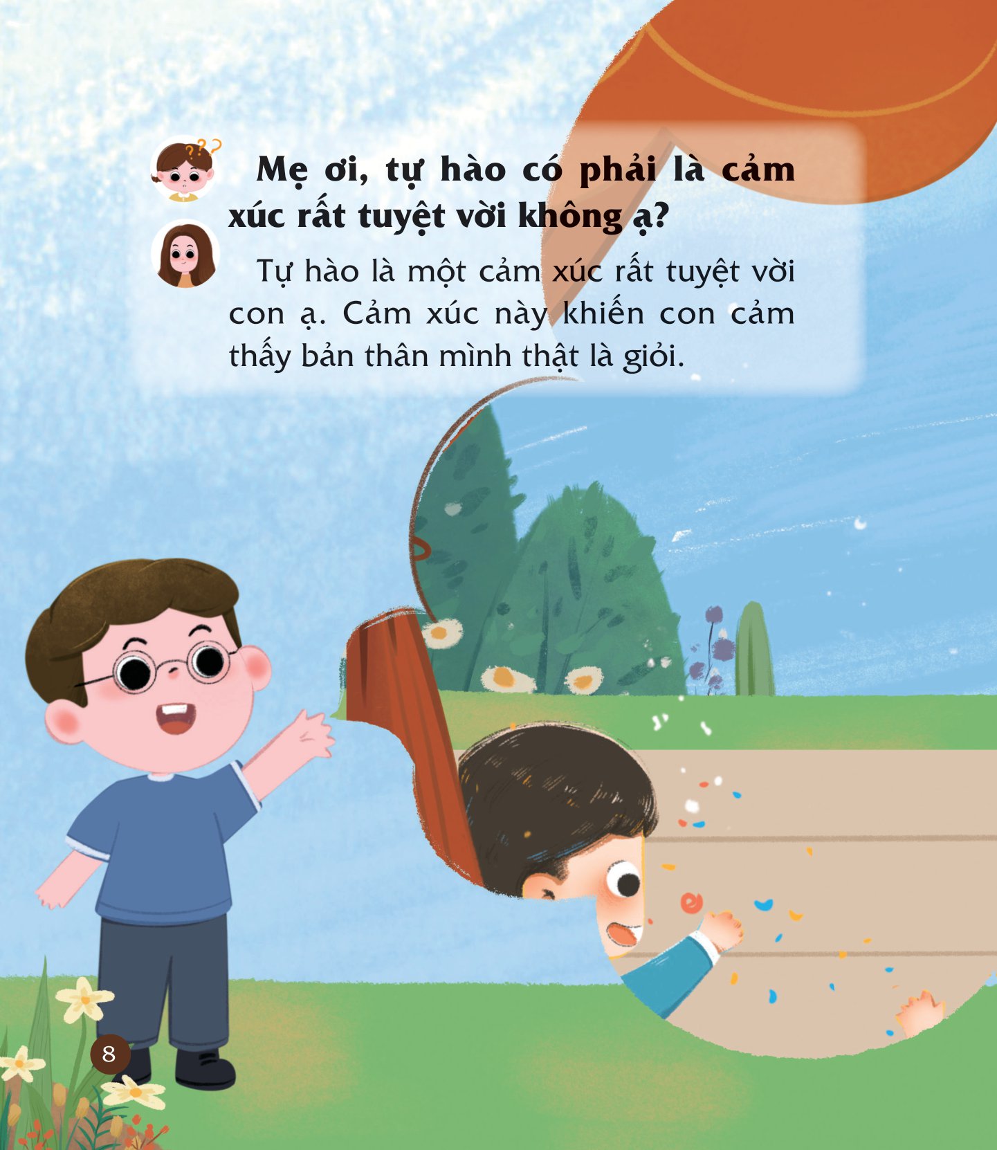 cùng con nuôi dưỡng cảm xúc tích cực - con rất tự hào - Ảnh 9