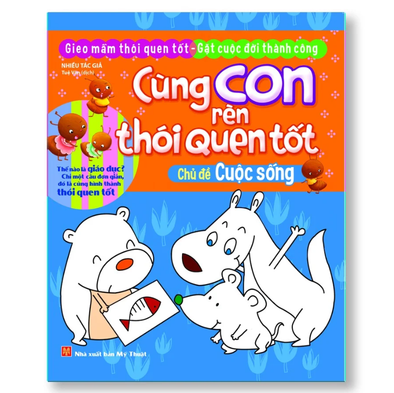 cùng con rèn thói quen tốt (bộ túi 10 cuốn) - Ảnh 3