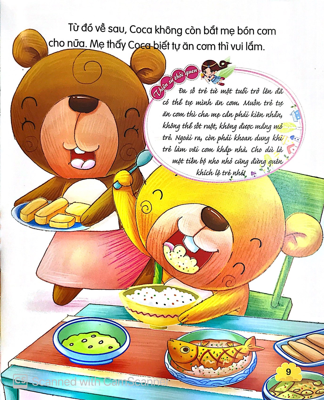 cùng con rèn thói quen tốt - chủ đề: ăn uống (tái bản 2018) - Ảnh 11