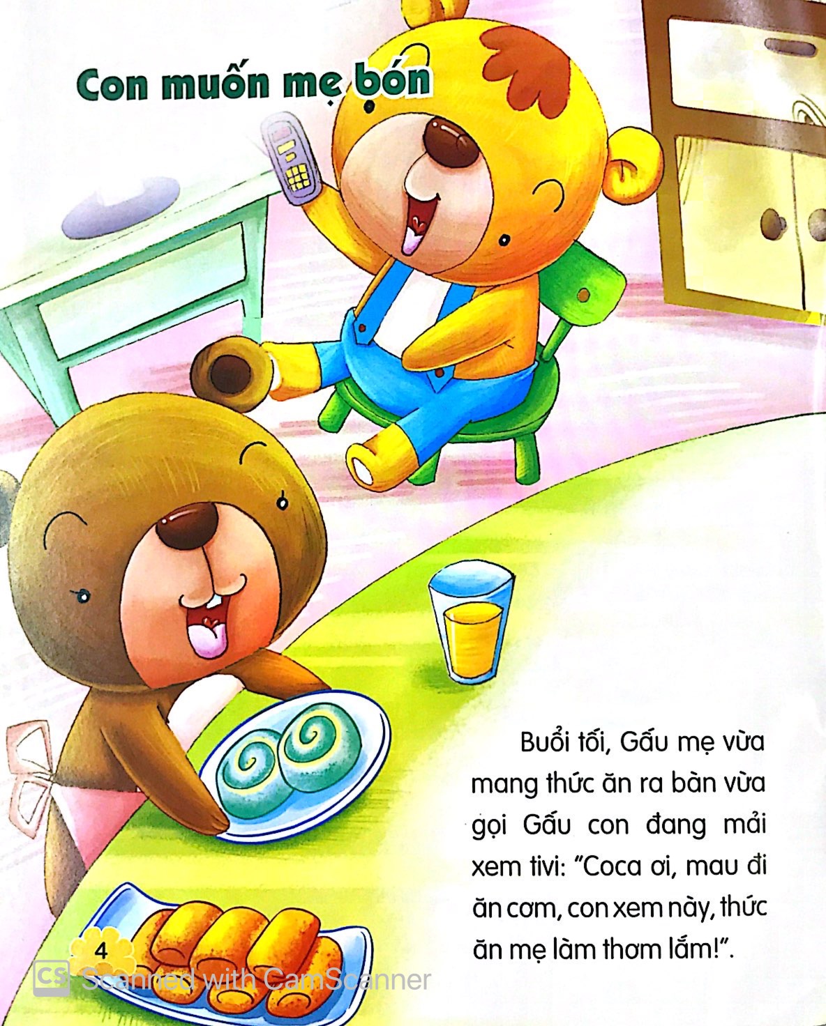 cùng con rèn thói quen tốt - chủ đề: ăn uống (tái bản 2018) - Ảnh 6