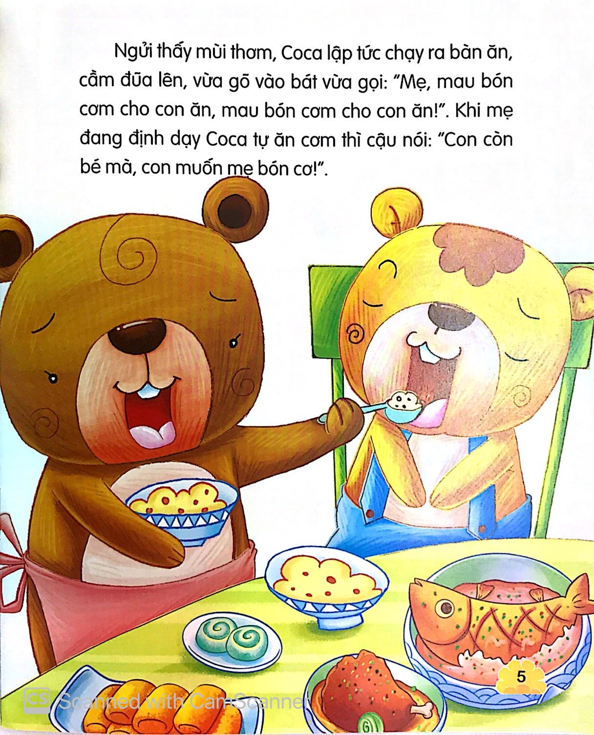 cùng con rèn thói quen tốt - chủ đề: ăn uống (tái bản 2018) - Ảnh 7