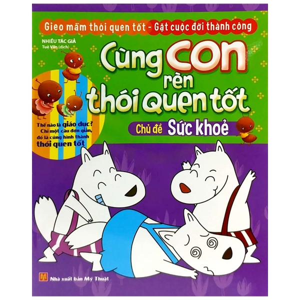 cùng con rèn thói quen tốt - chủ đề sức khỏe (tái bản 2018) - Ảnh 2