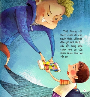 cùng con trưởng thành - bài học về lòng dũng cảm - mình không thích bị trấn lột - Ảnh 4