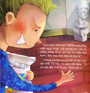 cùng con trưởng thành - bài học về lòng dũng cảm - mình không thích bị trấn lột - Ảnh 5