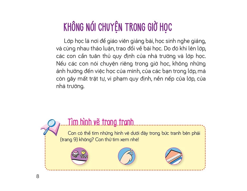 cùng con trưởng thành - dạy trẻ hành vi tốt - con là học sinh gương mẫu - Ảnh 7
