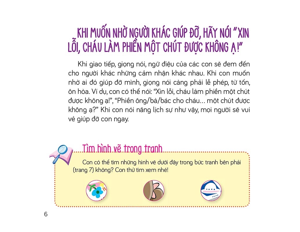 cùng con trưởng thành - dạy trẻ hành vi tốt - con là người lịch sự - Ảnh 5