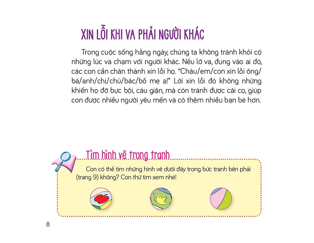 cùng con trưởng thành - dạy trẻ hành vi tốt - con là người lịch sự - Ảnh 7