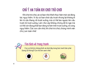 cùng con trưởng thành - dạy trẻ hành vi tốt - con sẽ chú ý an toàn - Ảnh 3