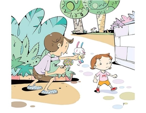 cùng con trưởng thành - dạy trẻ hành vi tốt - con sẽ chú ý an toàn - Ảnh 6