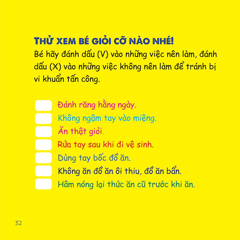 cùng con tự lập - phòng tránh vi khuẩn - Ảnh 5