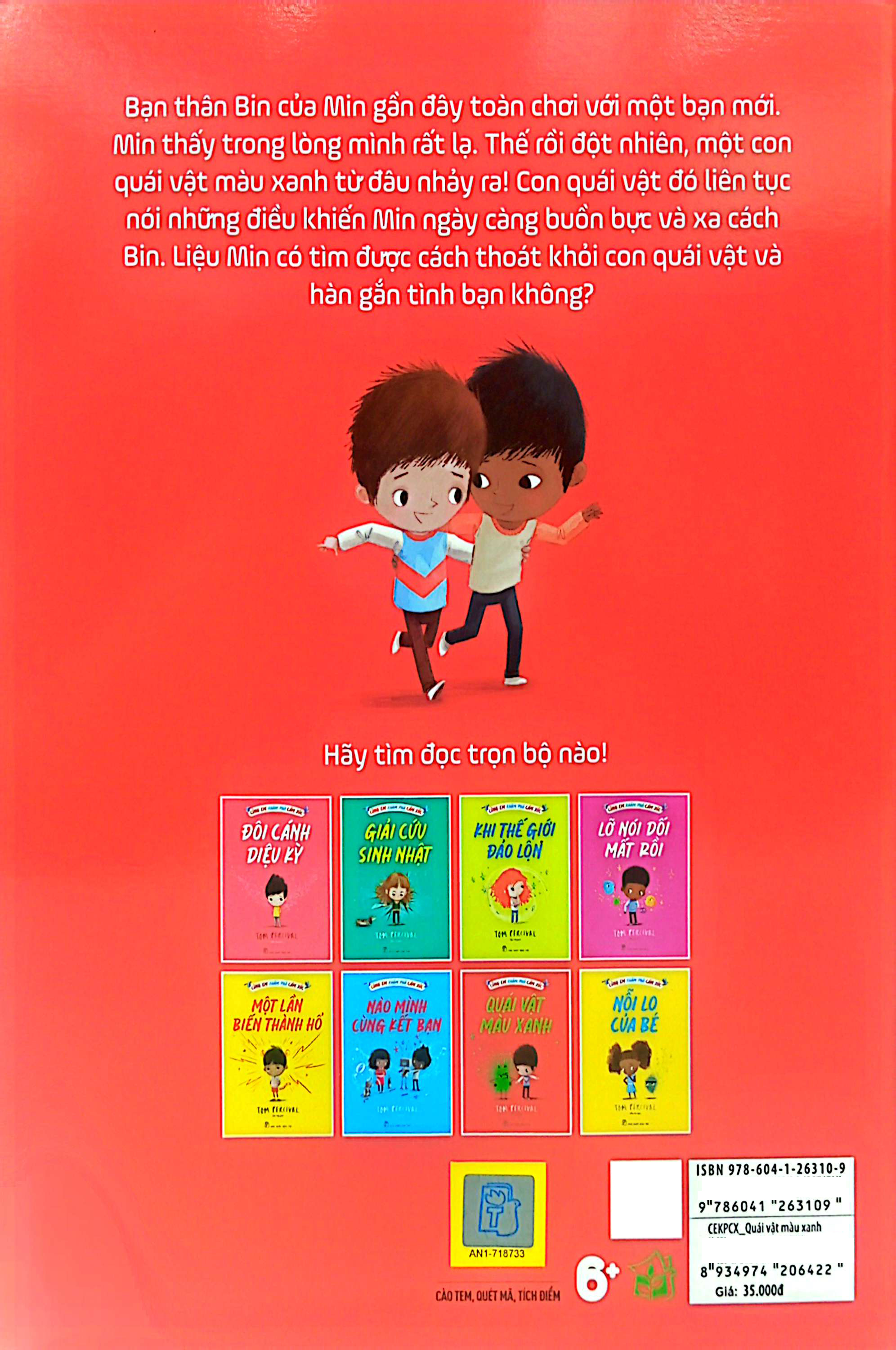 cùng em khám phá cảm xúc - quái vật màu xanh - Ảnh 7