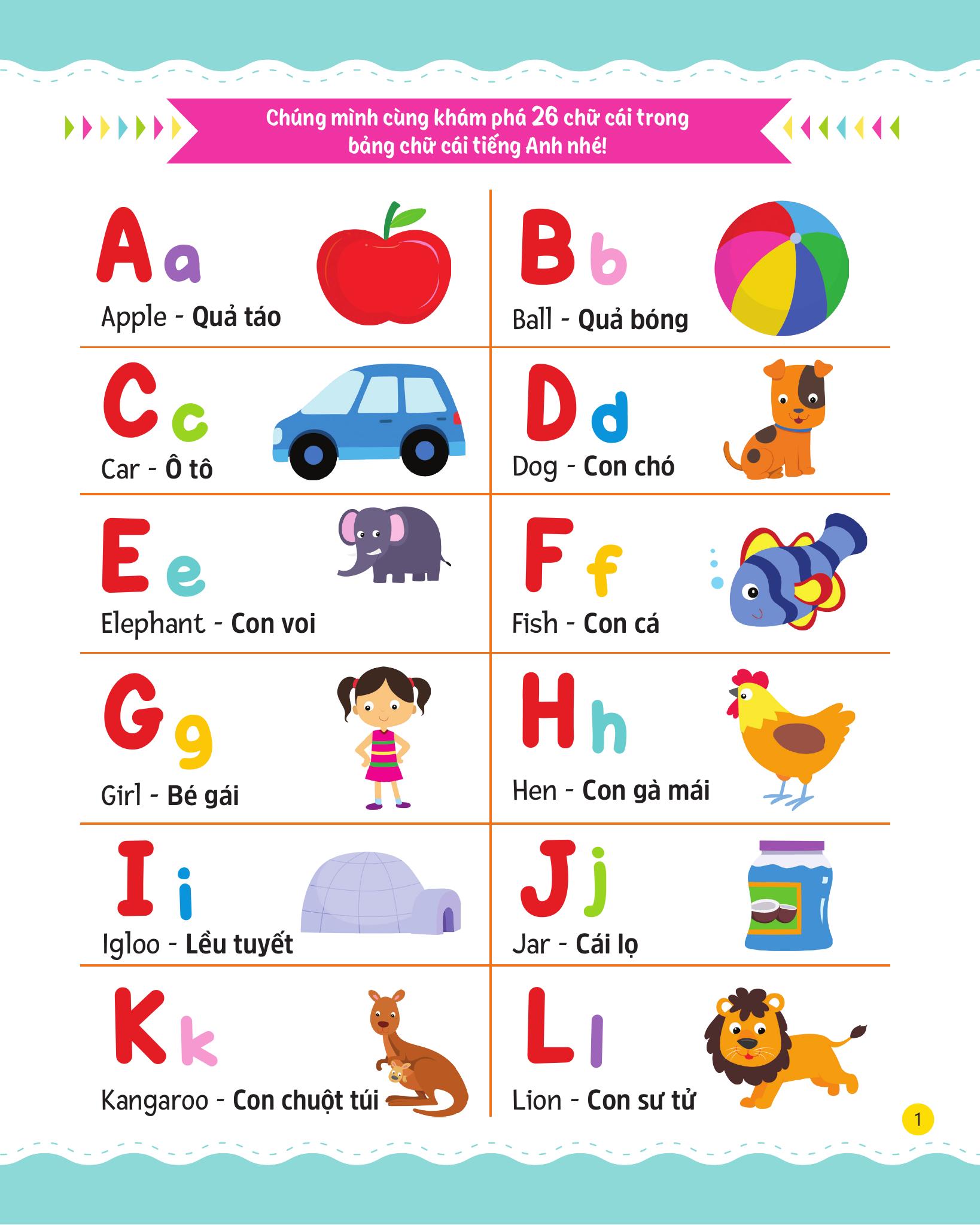 cùng em rèn luyện tiếng anh - cơ bản - Ảnh 3