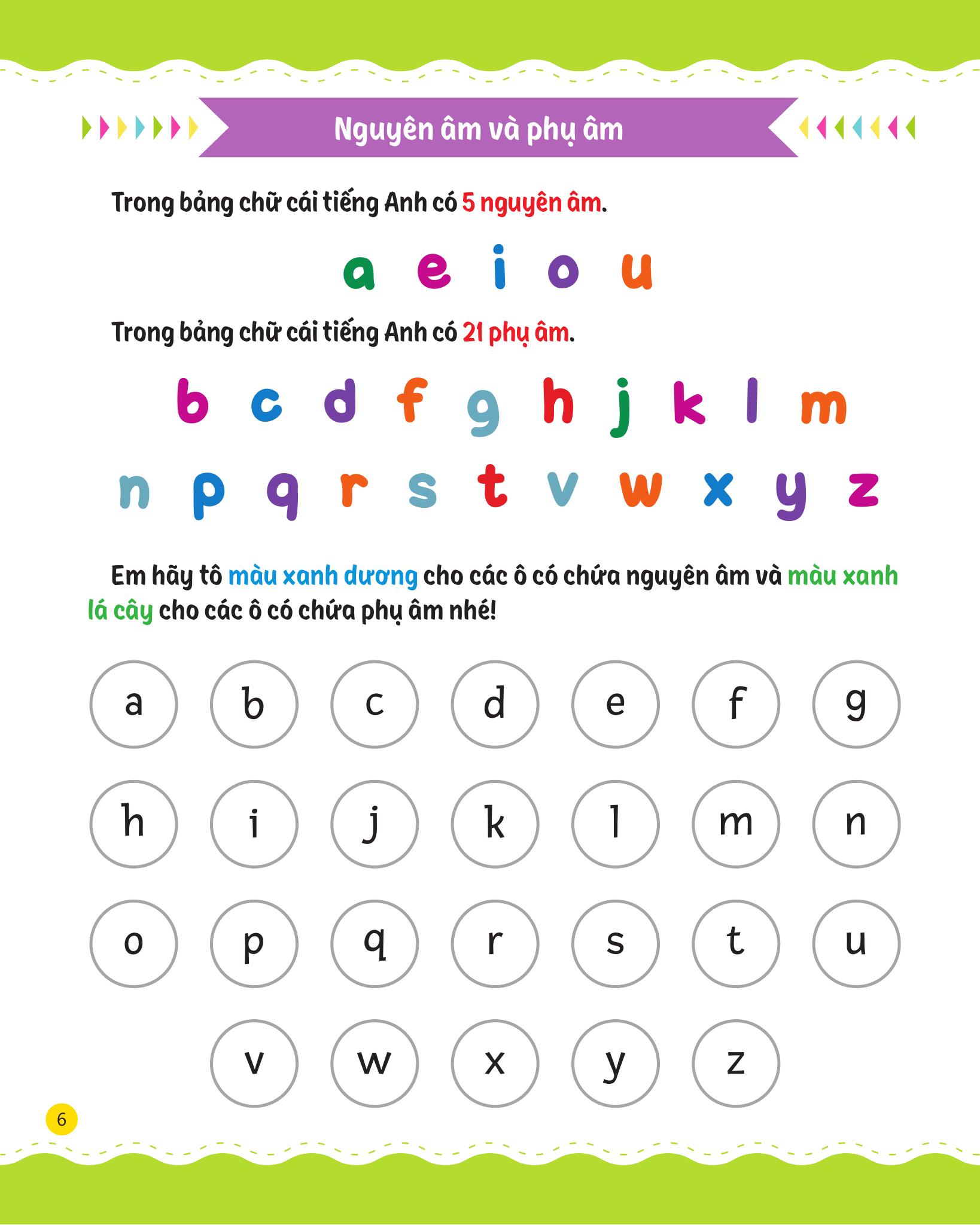 cùng em rèn luyện tiếng anh - cơ bản - Ảnh 8