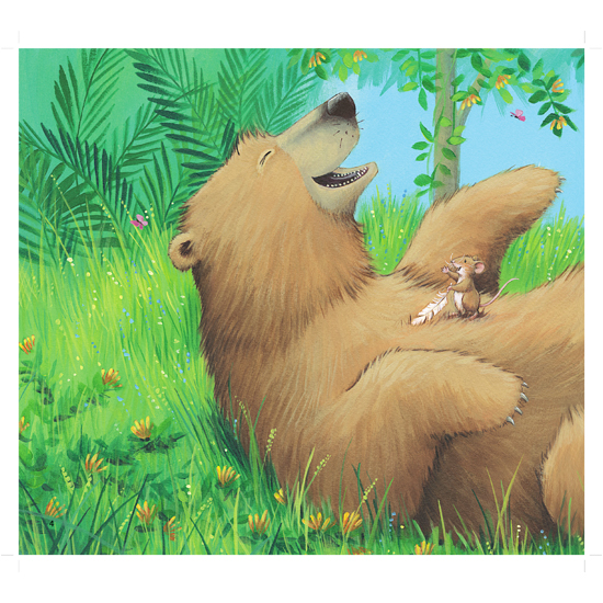 cùng gấu khám phá - the bear books: gấu to, chuột nhỏ - big bear, small mouse (song ngữ) - Ảnh 4