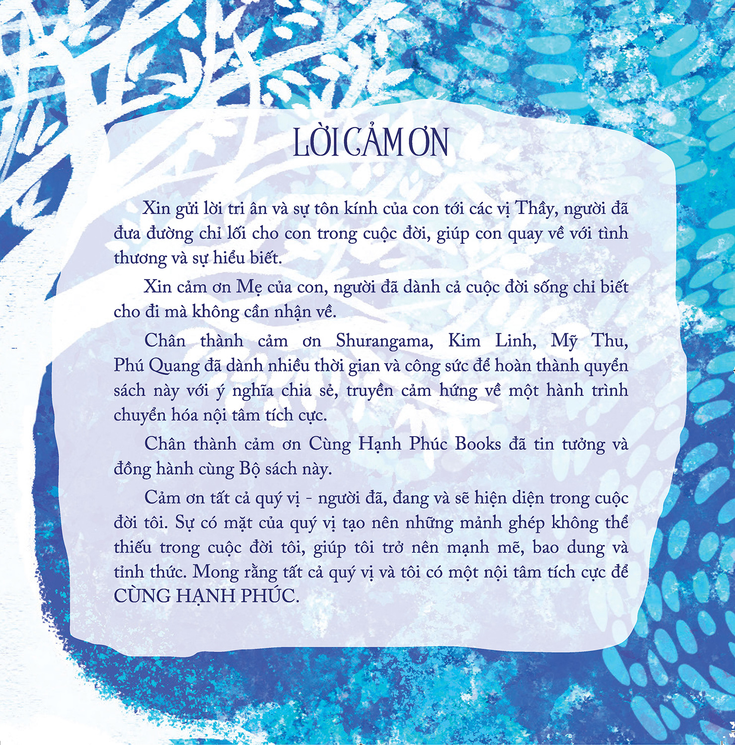 cùng hạnh phúc - bình thản - Ảnh 3