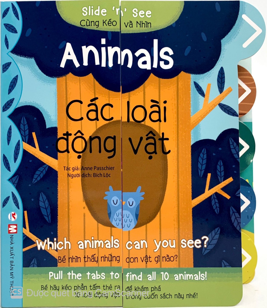 cùng kéo và nhìn: animals - các loài động vật - Ảnh 2