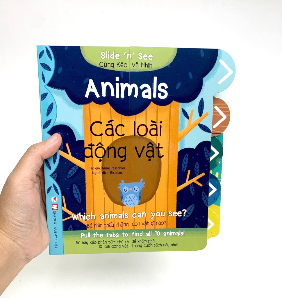 cùng kéo và nhìn: animals - các loài động vật - Ảnh 7