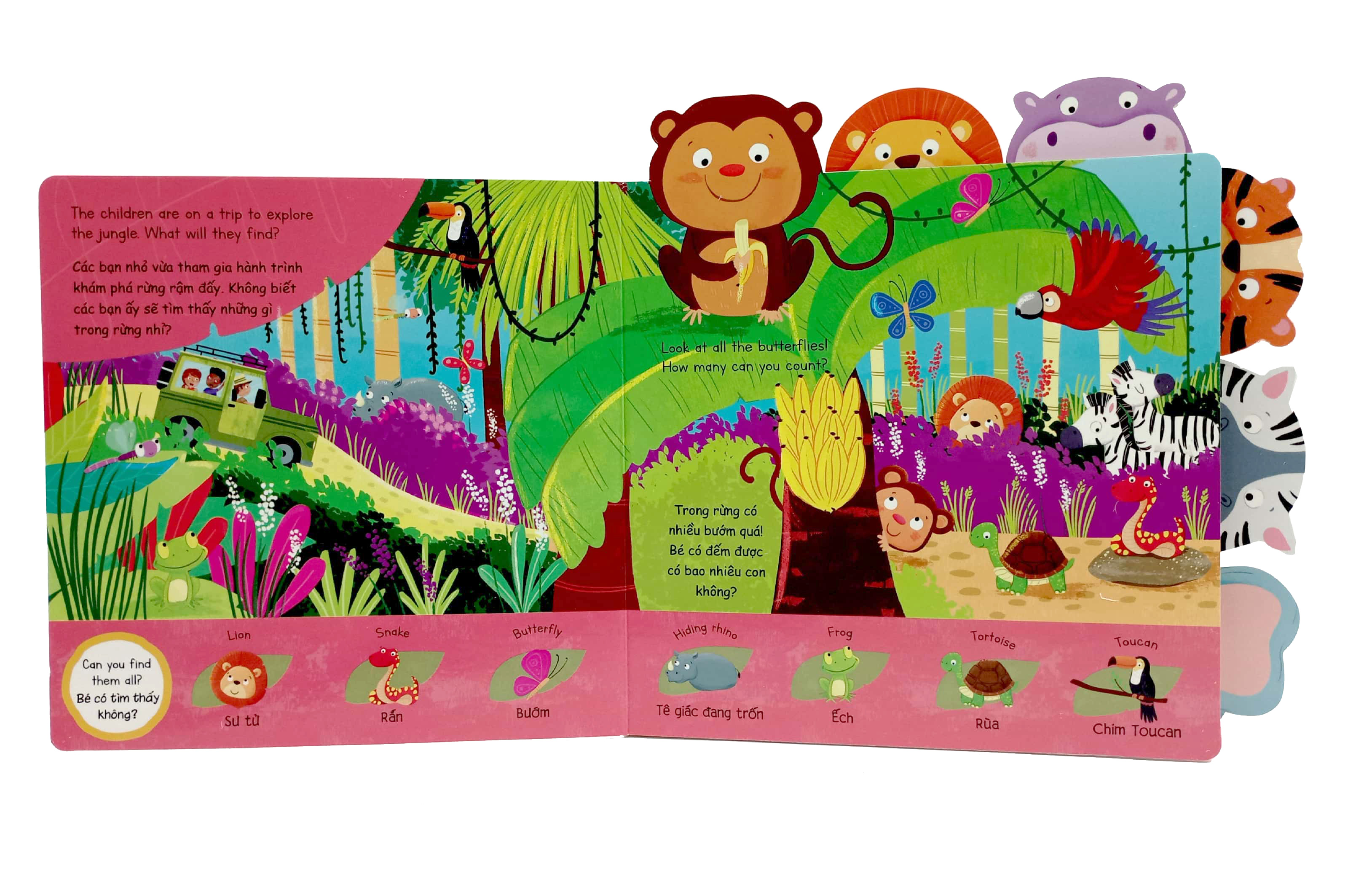 cùng khám phá - bước vào rừng rậm - bìa cứng - Ảnh 3