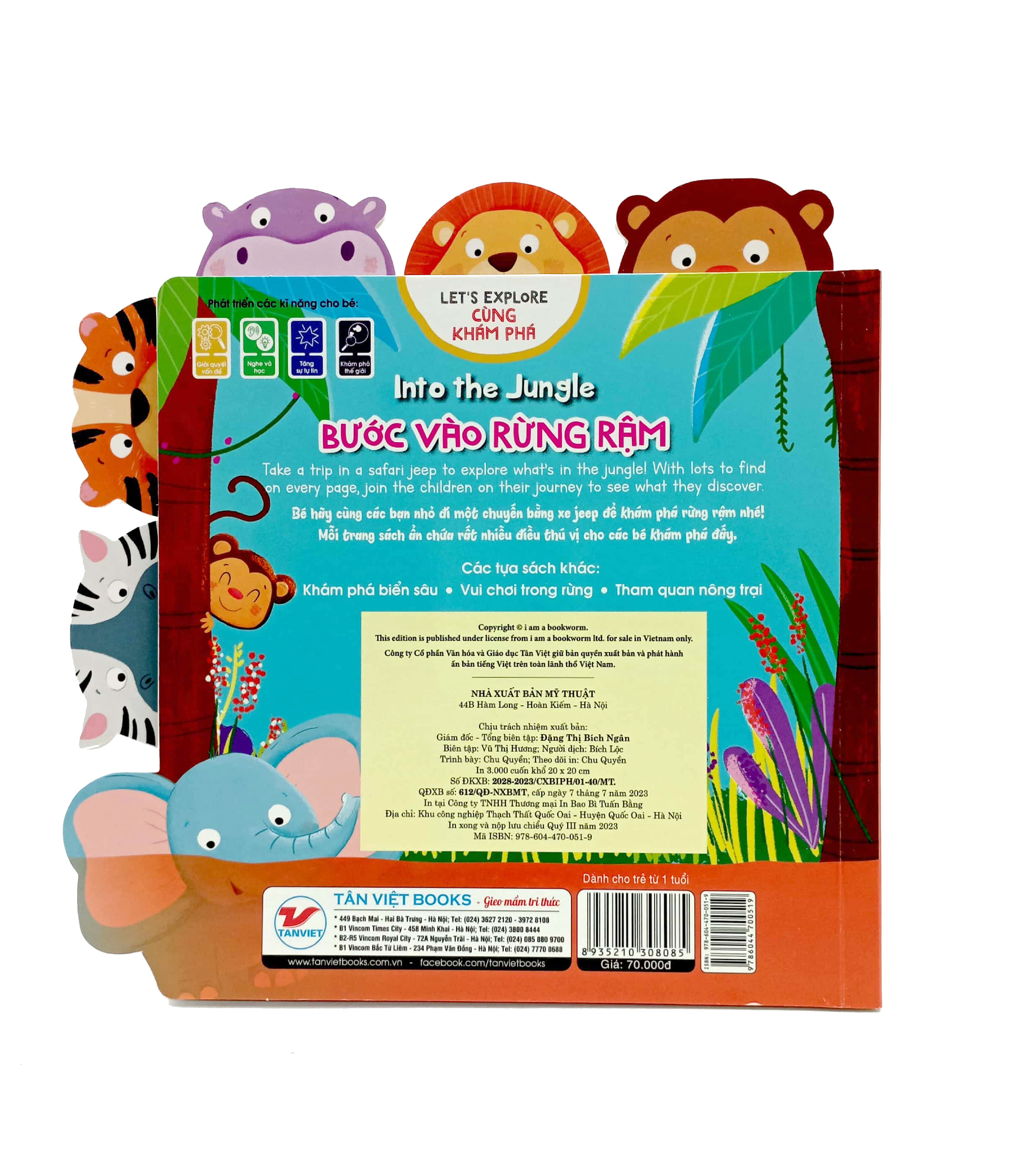 cùng khám phá - bước vào rừng rậm - bìa cứng - Ảnh 5
