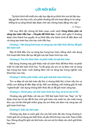 cùng khám phá và sáng tạo toán tiểu học - chuyên đề hình học - quyển 1 - Ảnh 4