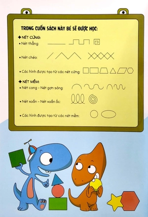 cùng khủng long học nét cơ bản - Ảnh 5