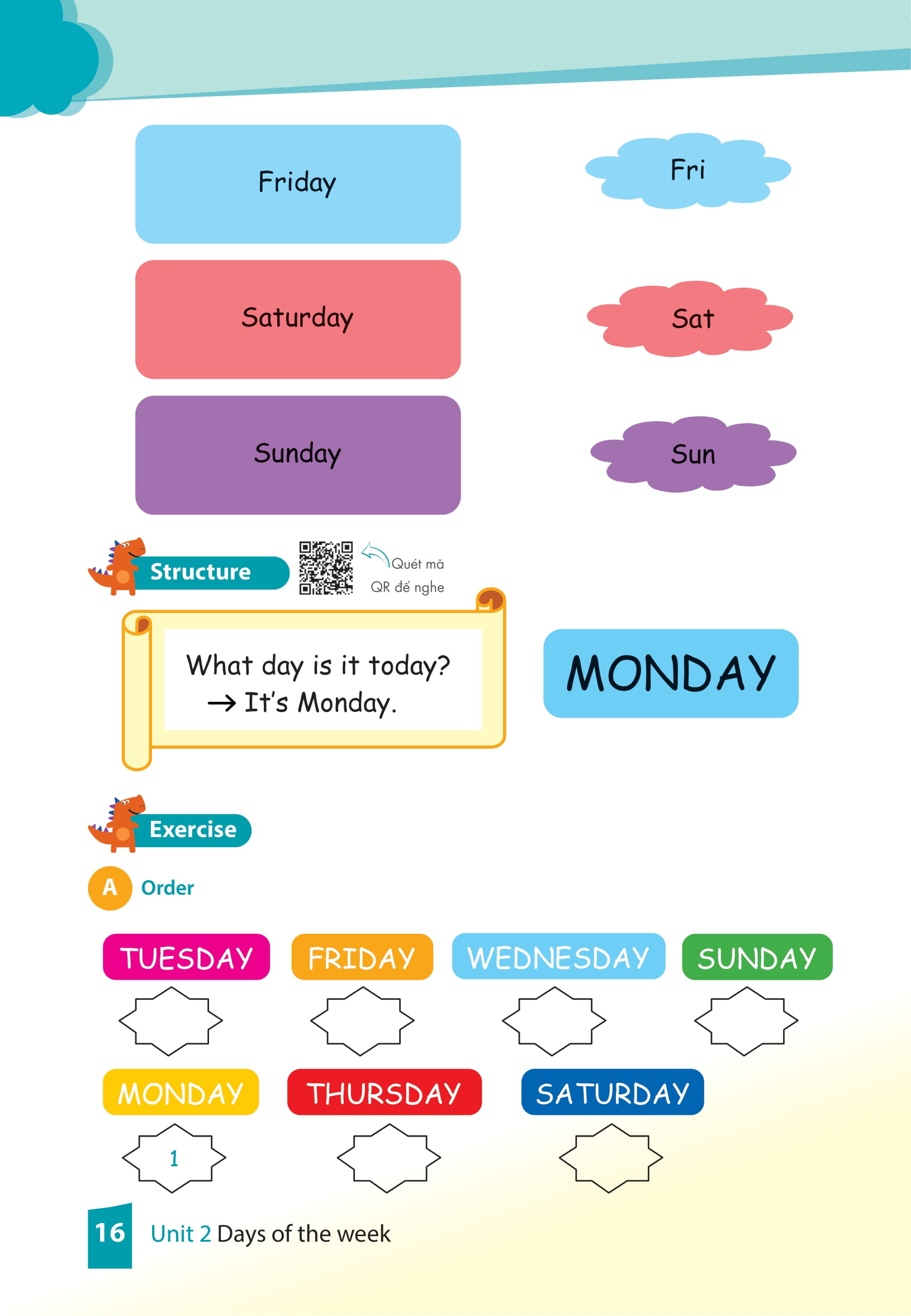 cùng khủng long học tiếng anh theo chủ đề - lớp 2 (phiên bản mới) - Ảnh 14