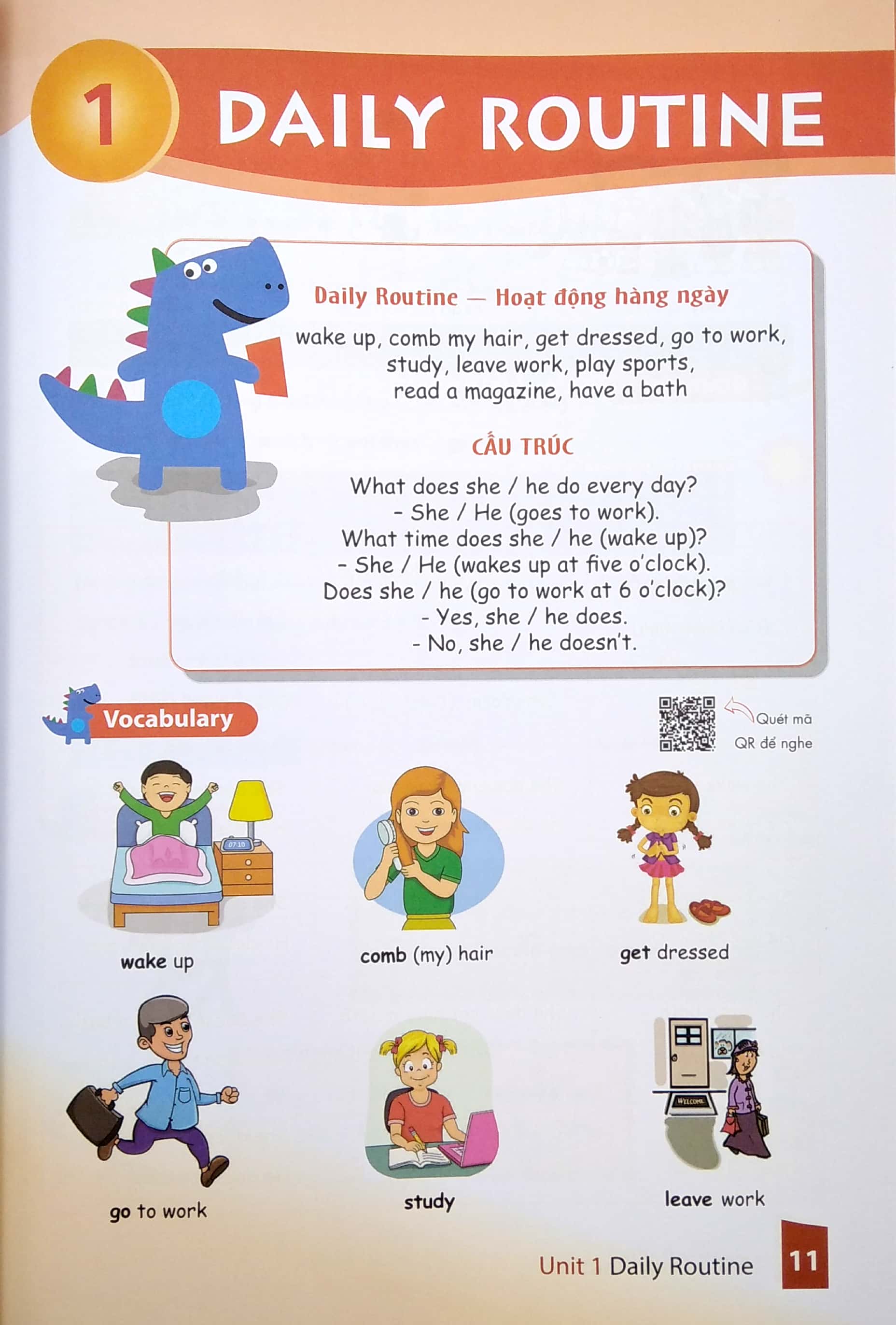 cùng khủng long học tiếng anh theo chủ đề lớp 4 (tái bản) - Ảnh 5