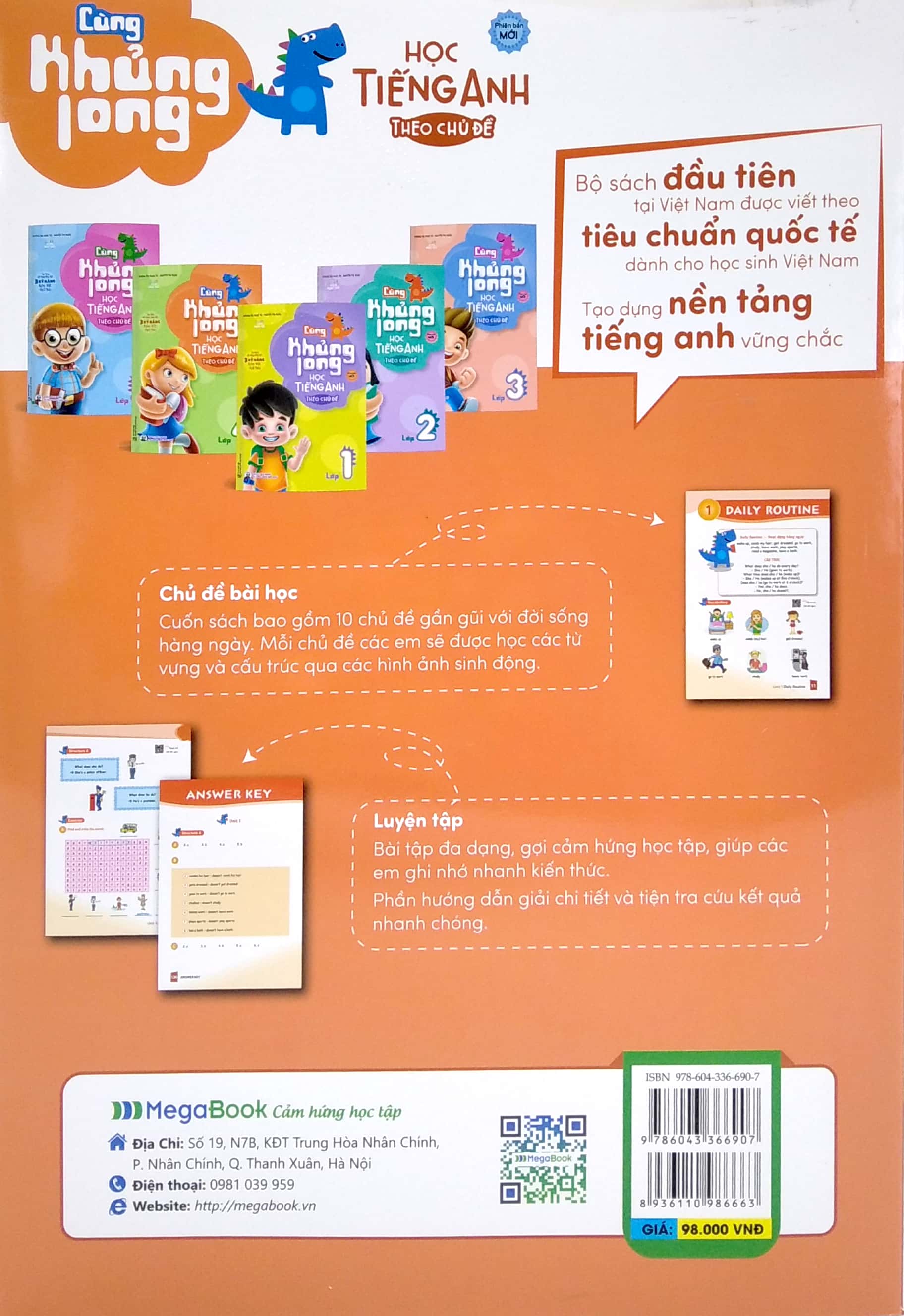 cùng khủng long học tiếng anh theo chủ đề lớp 4 (tái bản) - Ảnh 6