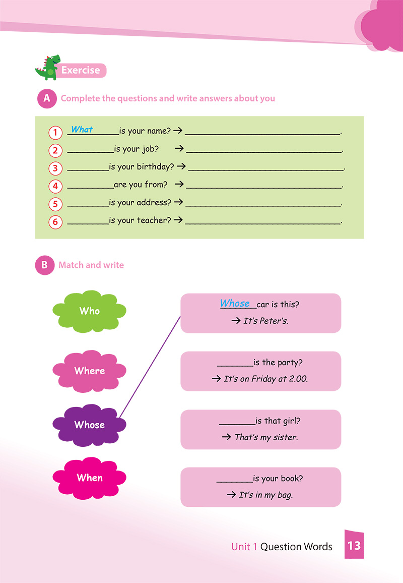 cùng khủng long học tiếng anh theo chủ đề lớp 5 - Ảnh 5