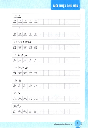 cùng tôi học tiếng hán - giáo trình chữ hán - Ảnh 9