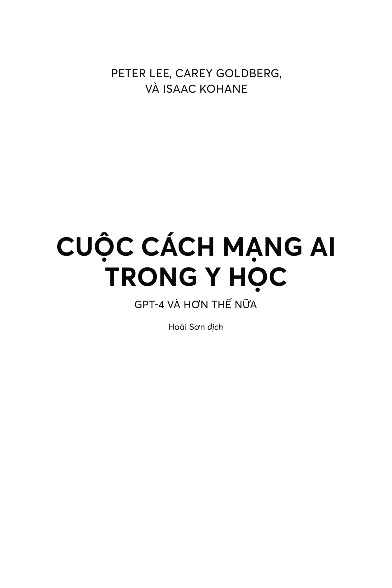 cuộc cách mang ai trong y học - gpt-4 và hơn thế nữa - Ảnh 2