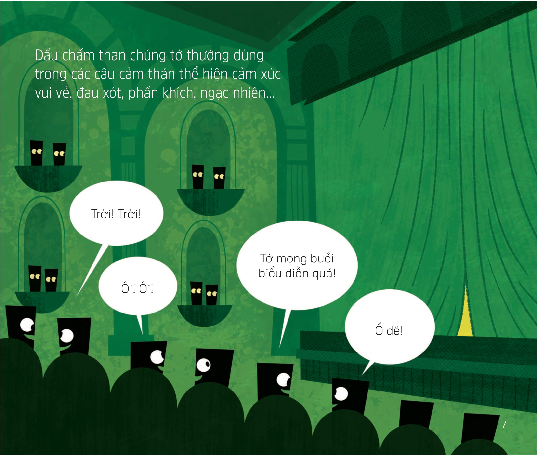 cuộc phiêu lưu của các dấu câu - dấu chấm than nhiều cảm xúc - Ảnh 8