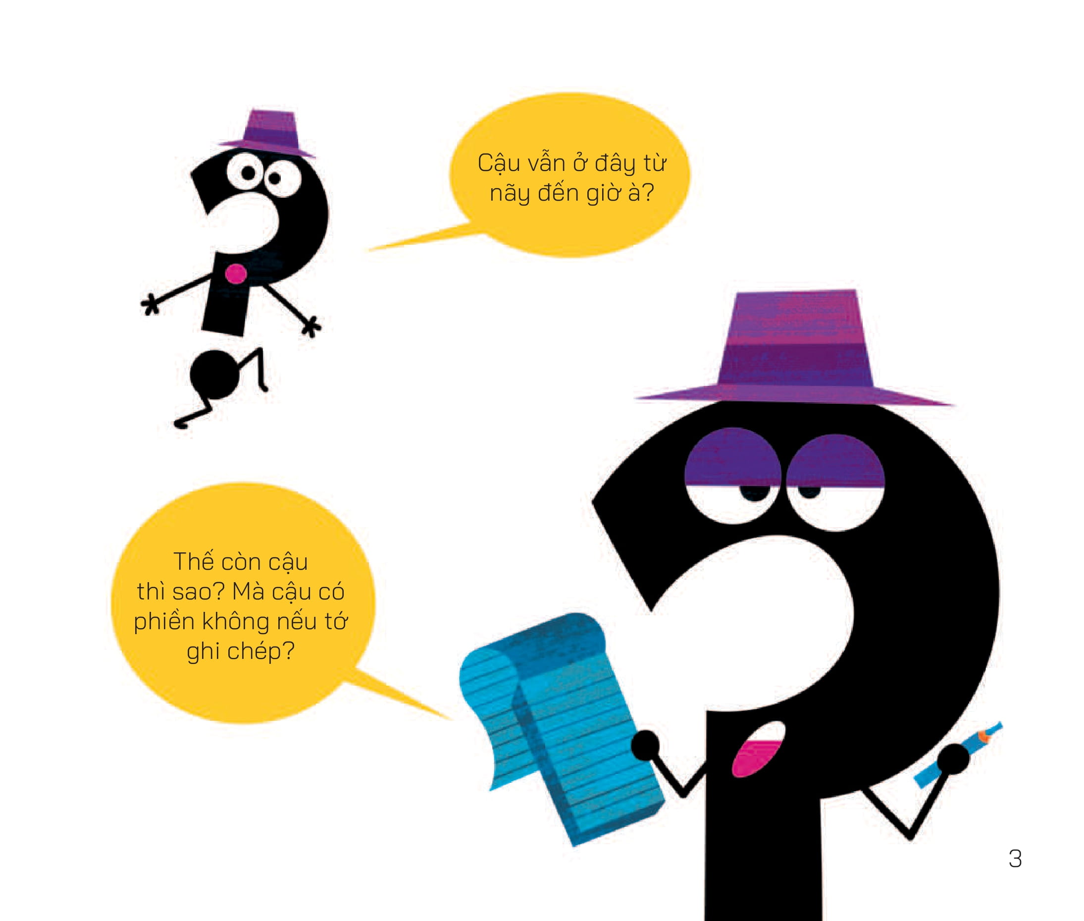 cuộc phiêu lưu của các dấu câu - dấu hỏi hay thắc mắc - Ảnh 4