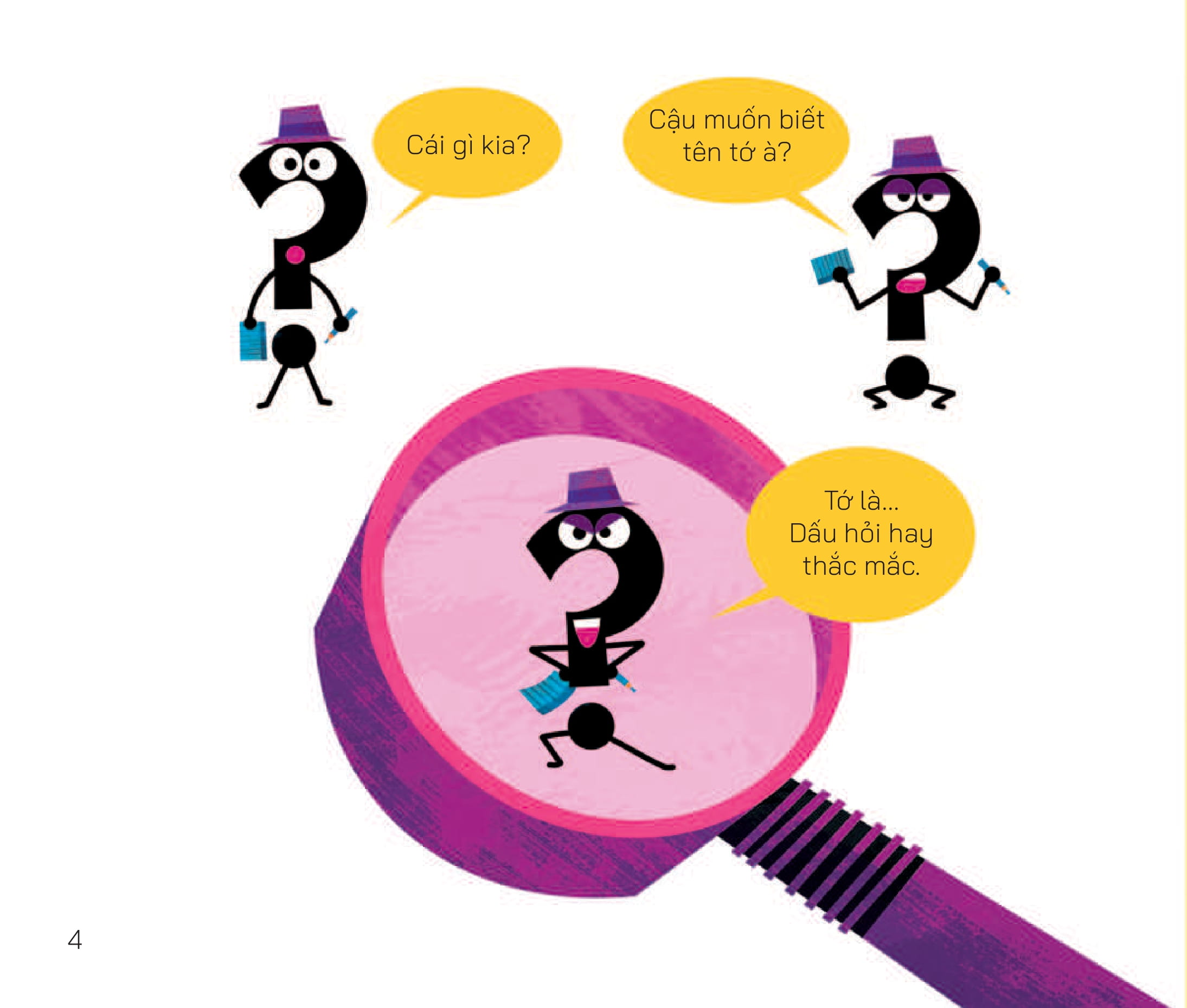 cuộc phiêu lưu của các dấu câu - dấu hỏi hay thắc mắc - Ảnh 5