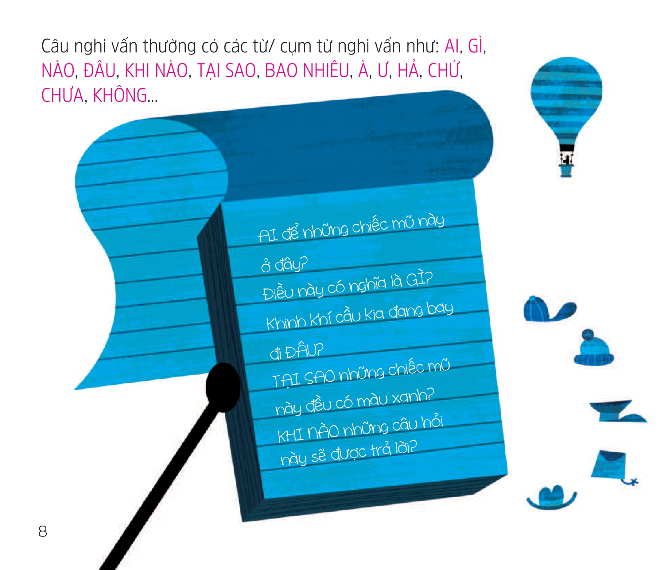 cuộc phiêu lưu của các dấu câu - dấu hỏi hay thắc mắc - Ảnh 9