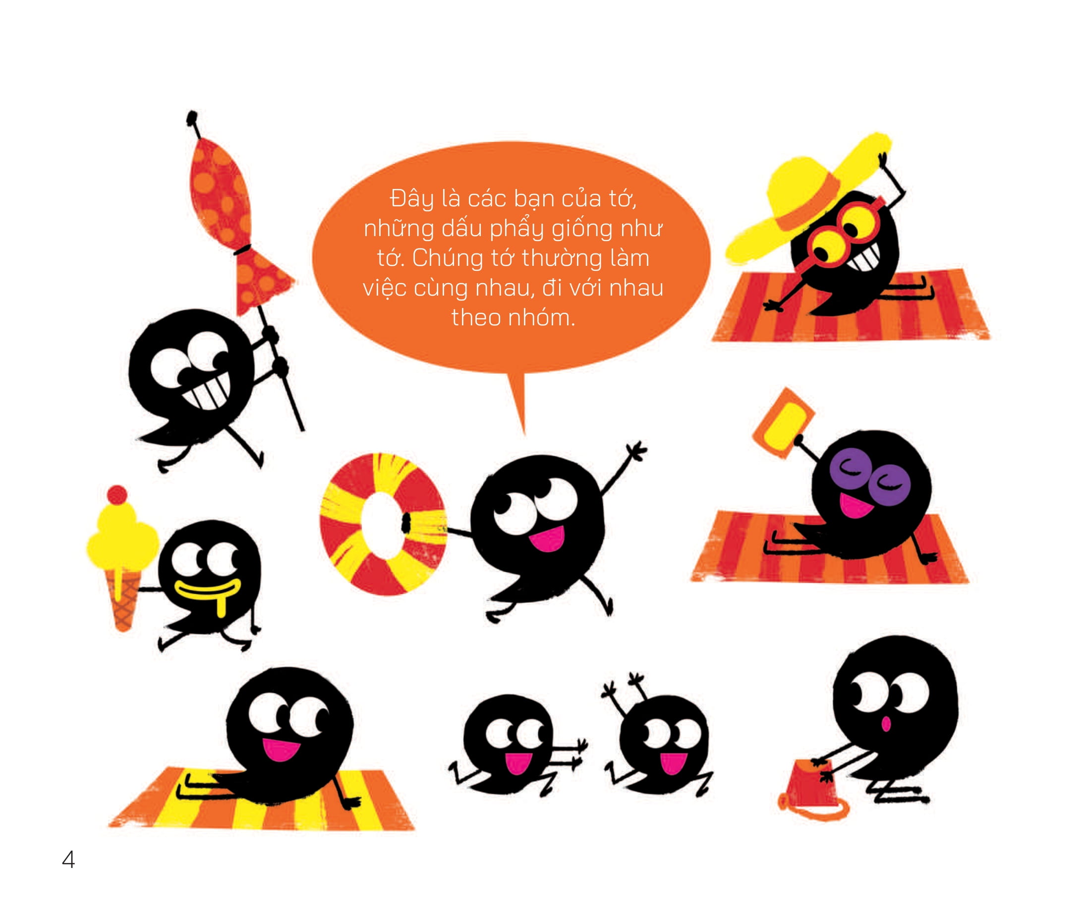 cuộc phiêu lưu của các dấu câu - dấu phẩy thích nghỉ ngơi - Ảnh 5